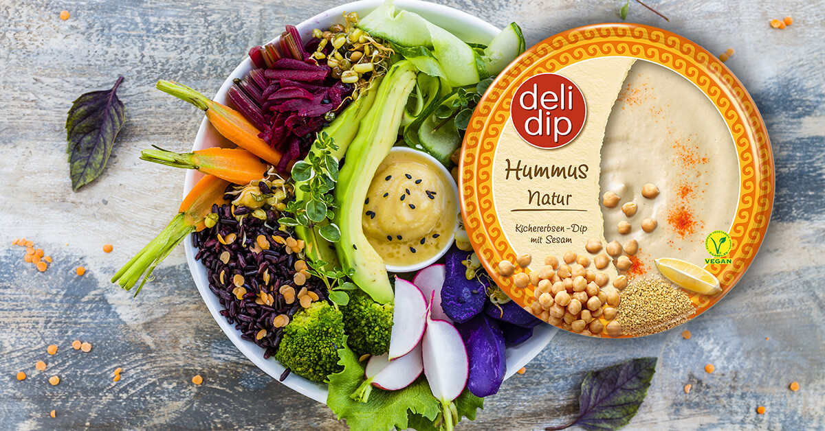 Hummus Buddha Bowl - DeliDip